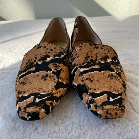 Vince Camuto Animal Print Cow Hair Flats - Picture 4 of 13